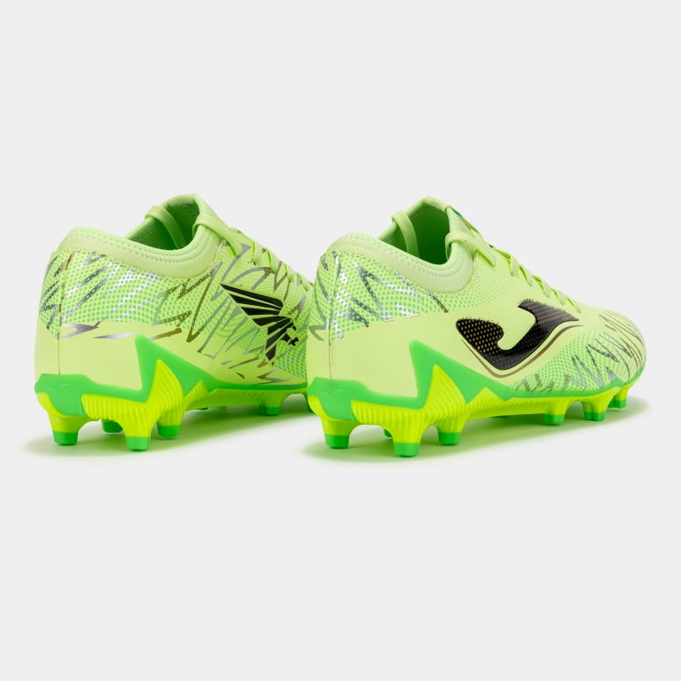 Striker 2611 Firm Ground Football Boot - Fluro Green
