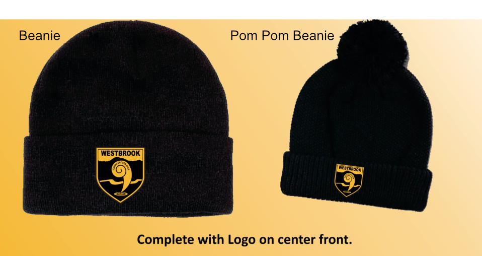 Westbrook Football Club   Beanie & Pom Pom Beanie