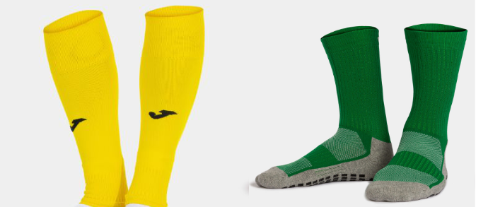 Combo Footless/Sleeve Socks & Grip Socks Size Small