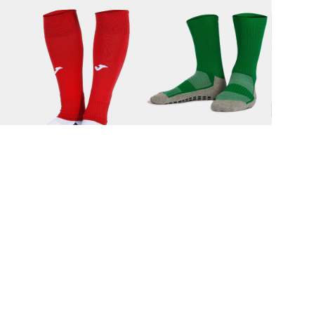 Combo Footless/Sleeve Socks & Grip Socks Size Small