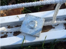 Velocity Aluminium Senior Box Portable Goal - 24ft x 8 ft - POA