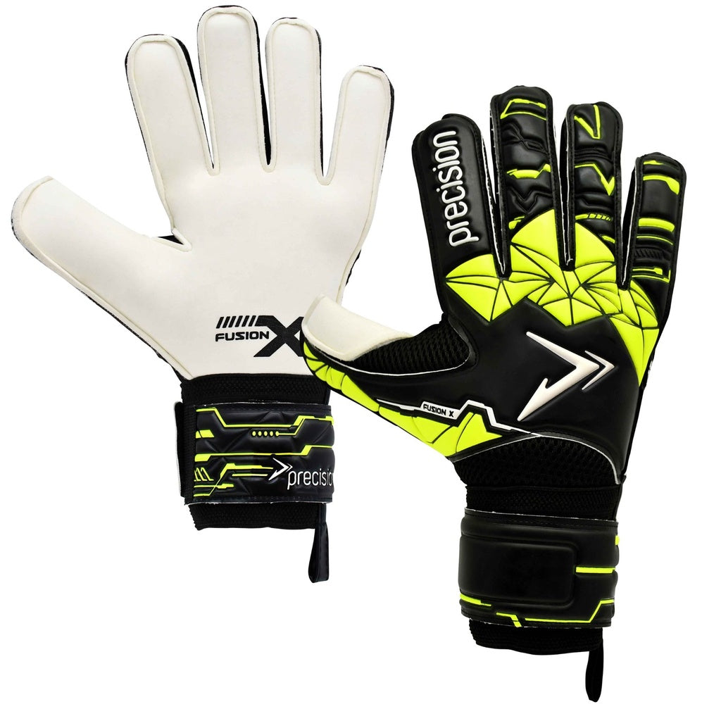 Precision Fusion X Roll Finger Protect Goalkeeper Gloves