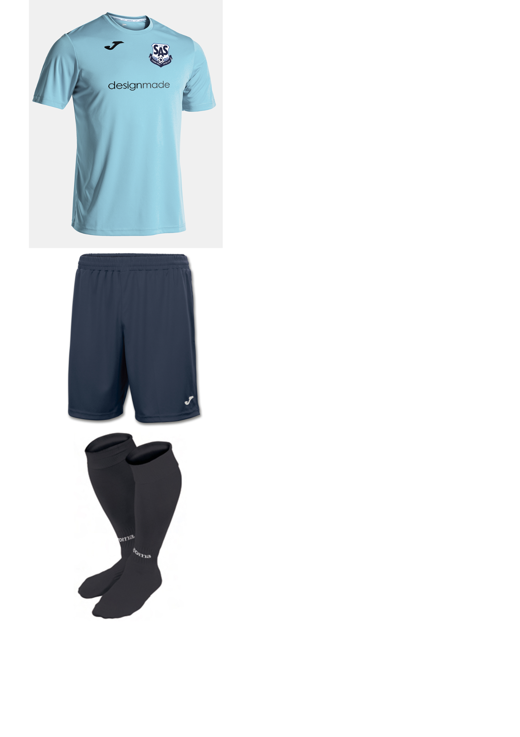 SASFC Junior & Youth Full Playing Kit
