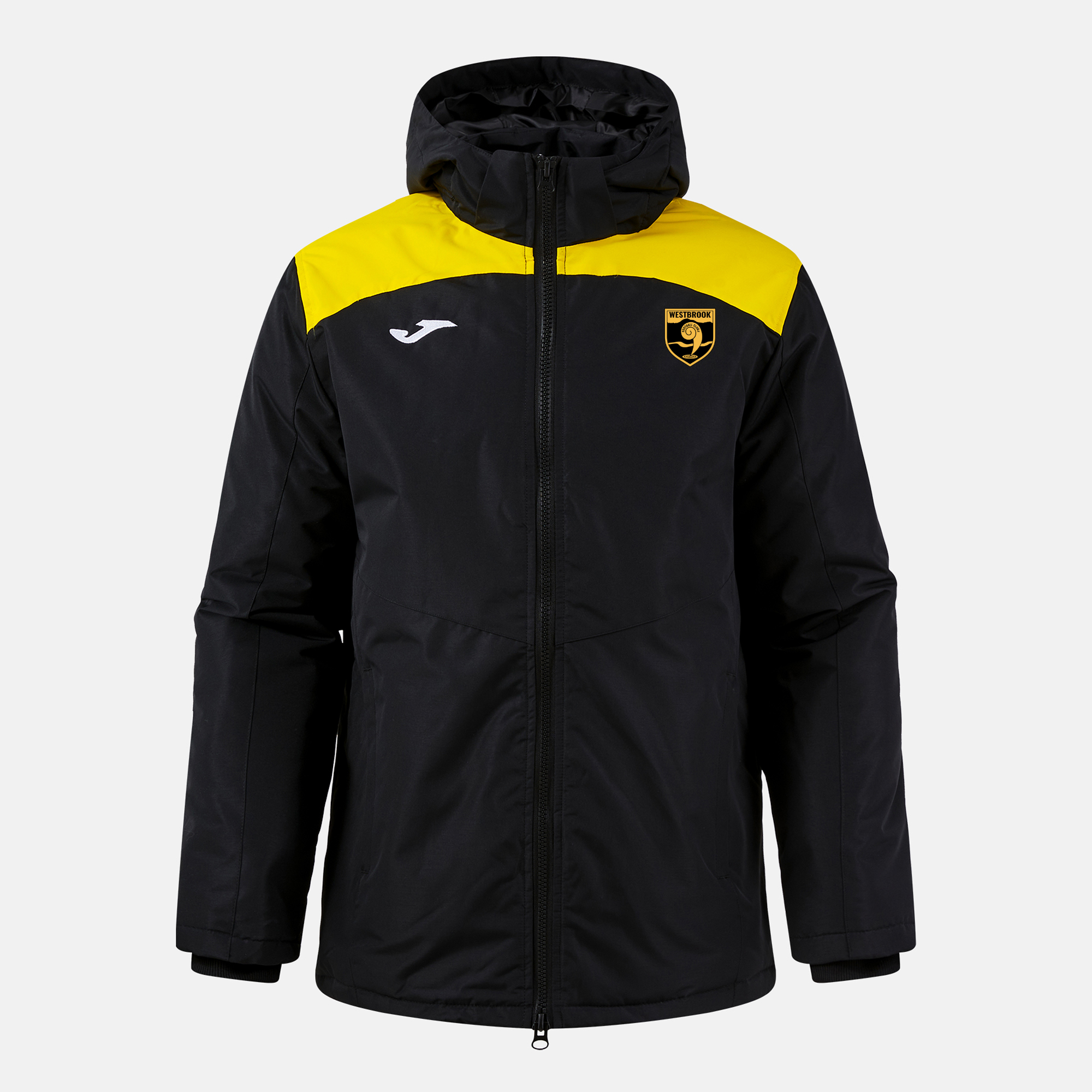 Westbrook Football Club Winter Jacket - Black/Yellow