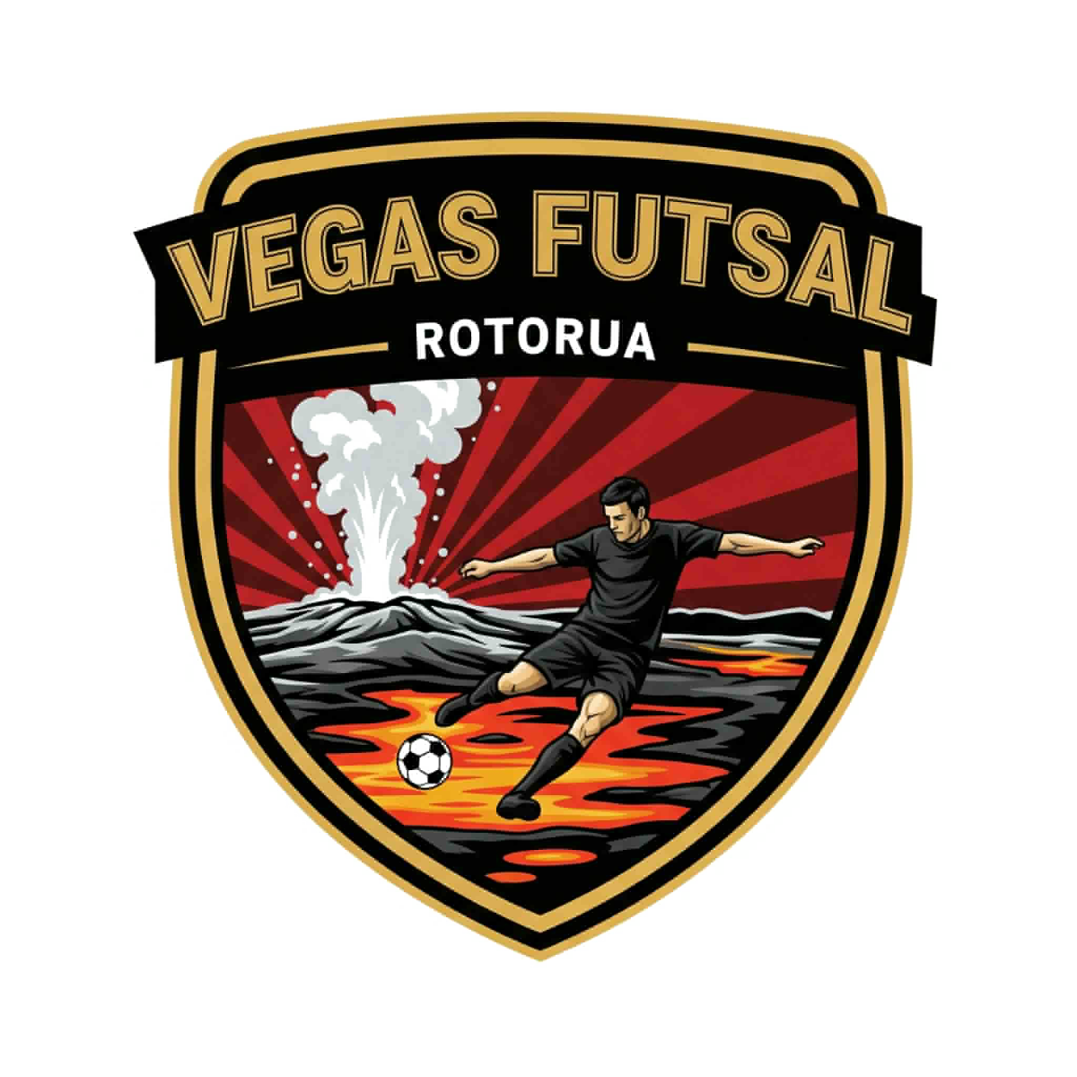 Joma - Vegas Futsal Rotorua - Full Zip Hooded Jacket