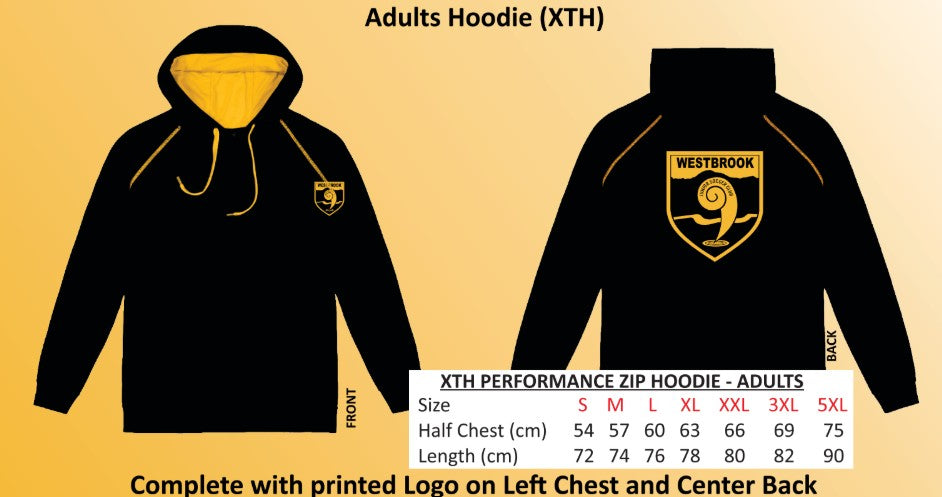 Westbrook Football Club  - Adults Hoodie