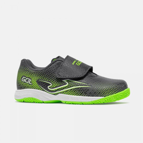 GOL 2622 Dark Grey Indoor Futsal Shoe - Junior