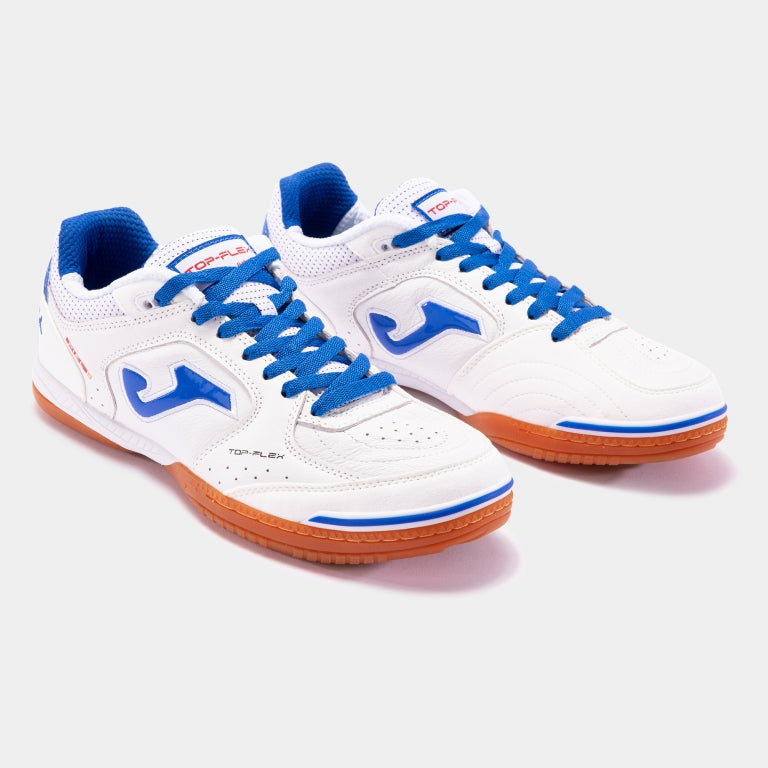 Joma - Top Flex  Futsal Shoe - White/Royal