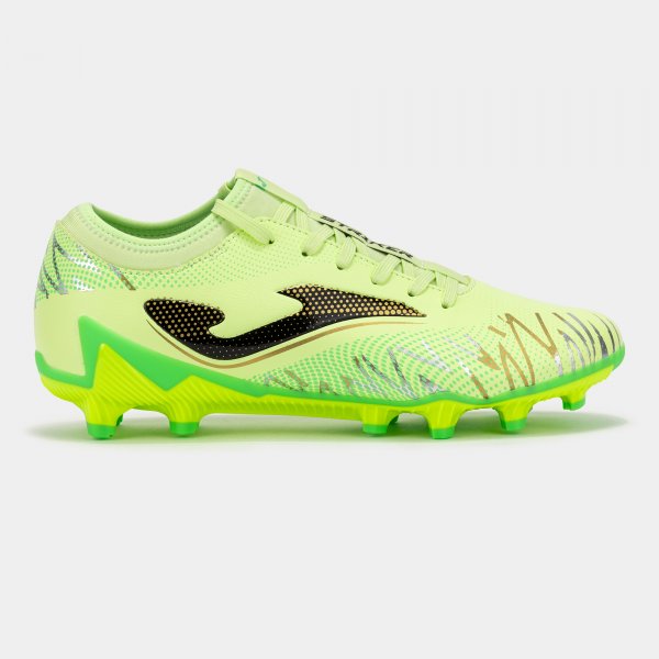 Striker 2611 Firm Ground Football Boot - Fluro Green