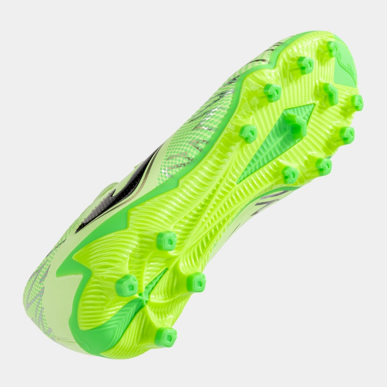 Striker 2611 Firm Ground Football Boot - Fluro Green