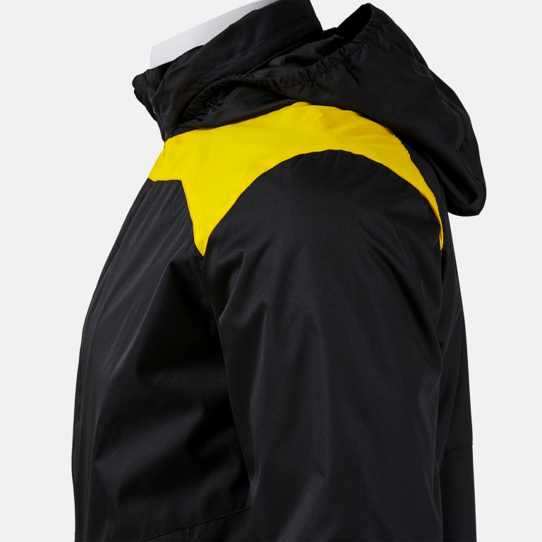 Westbrook Football Club  Rainjacket Black/Yellow