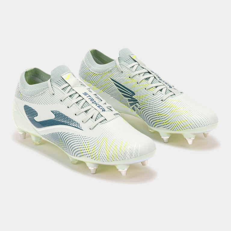 Striker 2515 Soft Ground Football Boot - Blue - Junior