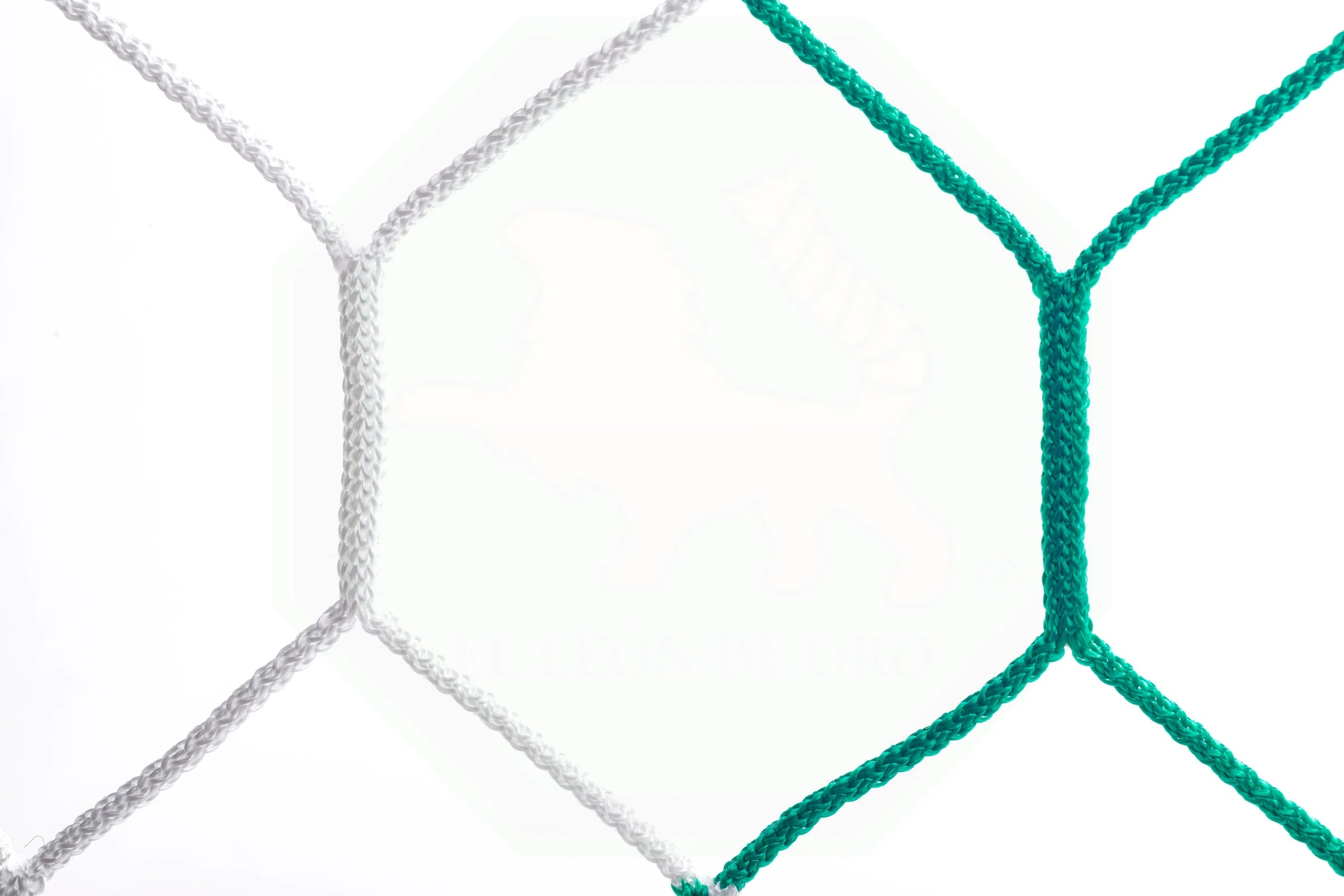 Senior Full Size -7.32m x 2.44m (24 x 8ft)  Box Football Square & HEX Coloured Nets