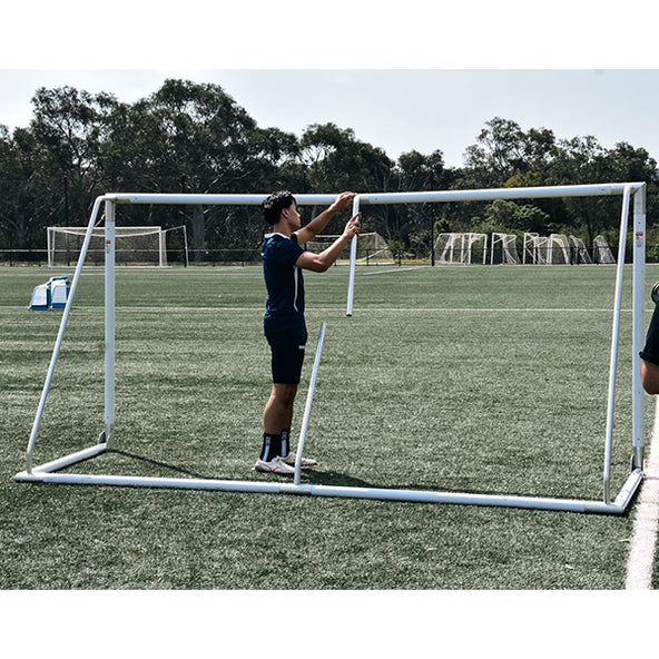 Alpha Aluminium Elite Goal - ideal for training, match or backyard