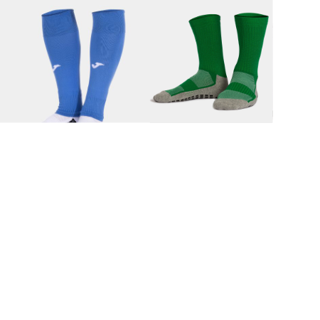 Combo Footless/Sleeve Socks & Grip Socks Size Large