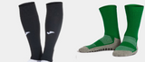 Combo Footless/Sleeve Socks & Grip Socks Size Medium