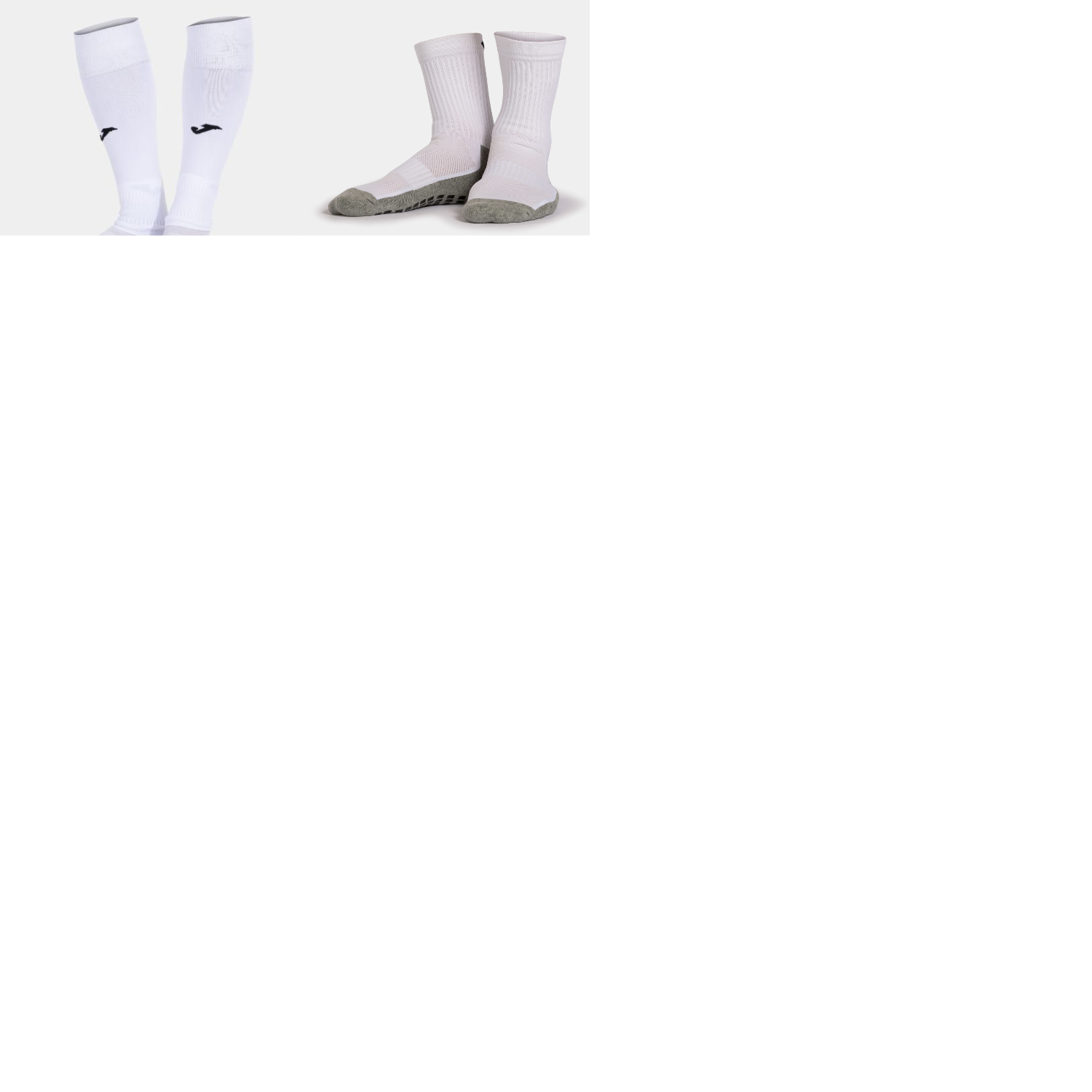 Combo Footless/Sleeve Socks & Grip Socks Size Large