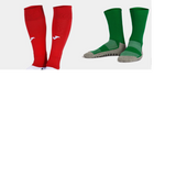 Combo Footless/Sleeve Socks & Grip Socks Size Medium