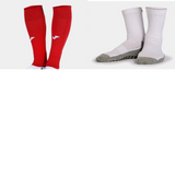 Combo Footless/Sleeve Socks & Grip Socks Size Medium