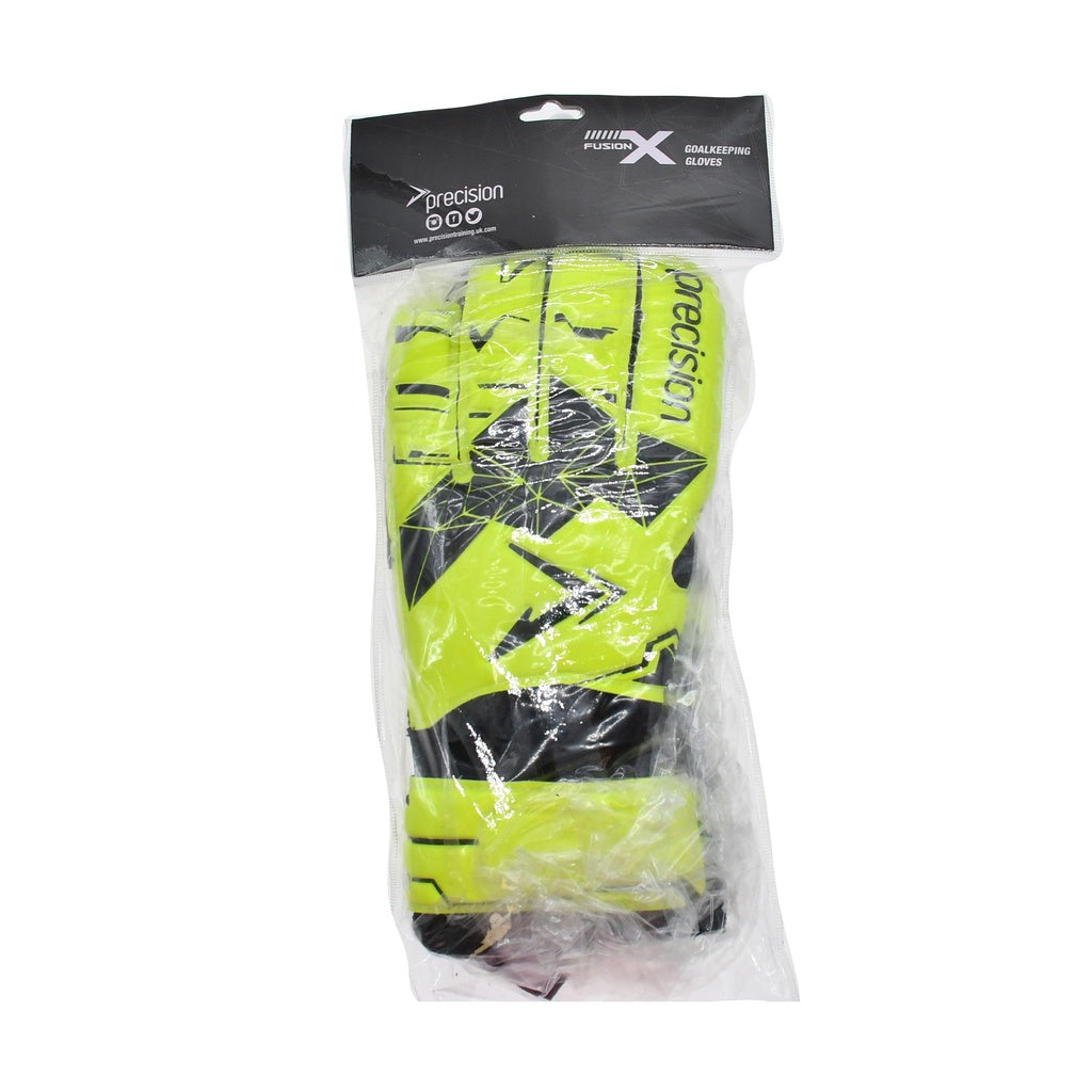 Precision Fusion X Flat Cut Essential Goalkeeper Gloves