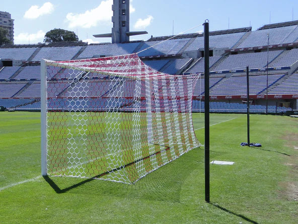 Senior Full Size -7.32m x 2.44m (24 x 8ft)  Box Football Square & HEX Coloured Nets