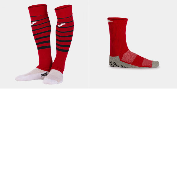 Vegas Futsal Rotorua Combo Footless/Sleeve Socks & Grip Socks