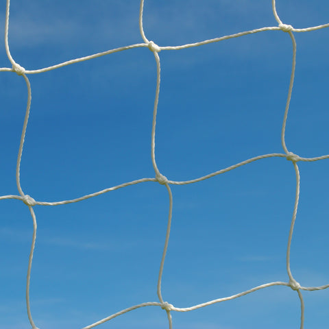 Full Size Football Goal Nets 4mm 7.32m x2.44m (24x8 ft) for Freestanding Goals