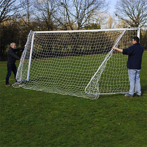Aluminium Freestanding 5m x 2m Folding Football Goal - POA