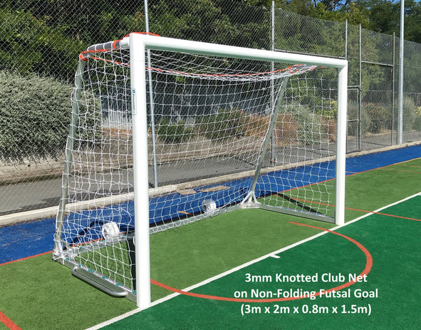 Economy Football Goal Net 3mm Knotted