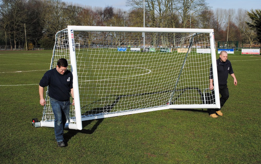 5m x 2m Portable Youth Football Goal Posts - POA