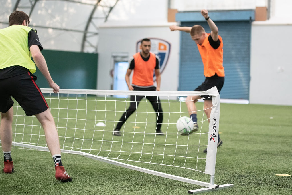 Compact Soccer Tennis Set