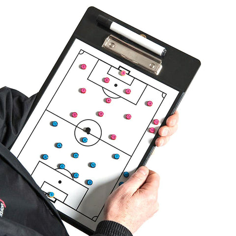 Precision Football Coaches Double-Sided Tactic Clipboard